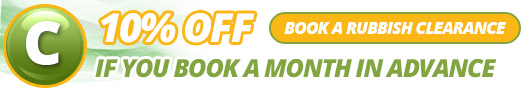 Woodford London customers rubbish removal service offer book a month in advance